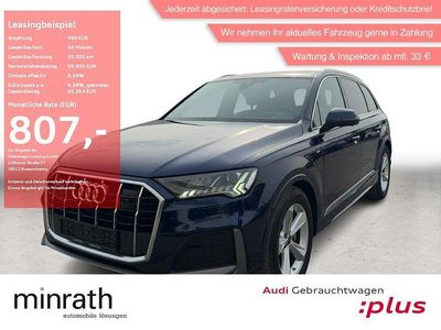 Usata Audi Q7 S-Line 231 CV (169 kW) 2022 Blu SUV