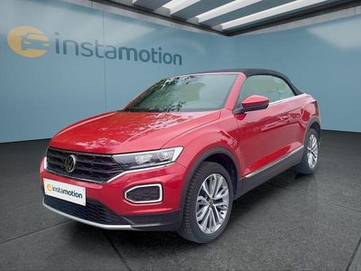 Usata VW T-Roc Cabriolet 150 CV (110 kW) 2021 Rosso Cabrio