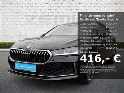 Usata Skoda Superb LAURIN & KLEMENT 265 CV (194 kW) 2024 Nero Station wagon