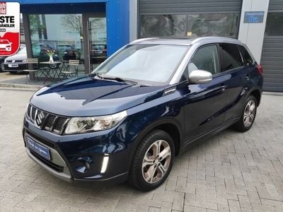 Gebraucht Suzuki Vitara 120 PS (88 kW) 2017 Blau (blaumet.) SUV