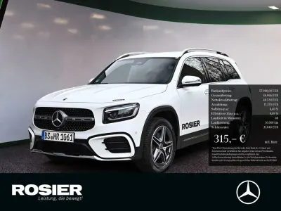 Brugt Mercedes GLB220 AMG line 190 HK (139 kW) 2026 Hvid SUV