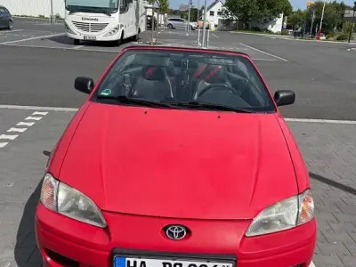 Gebraucht Toyota Paseo 90 PS (66 kW) 1997 Schwarz Cabrio