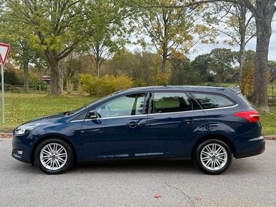 Gebraucht Ford Focus 101 PS (74 kW) 2018 Blau Kombi