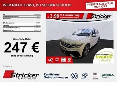 Second-hand VW Tiguan R 320 CP (235 kW) 2022 Alb SUV