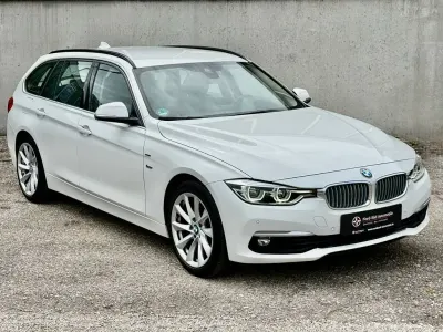 Gebraucht BMW 318 Luxury Line 136 PS (100 kW) 2018 Weiß Kombi