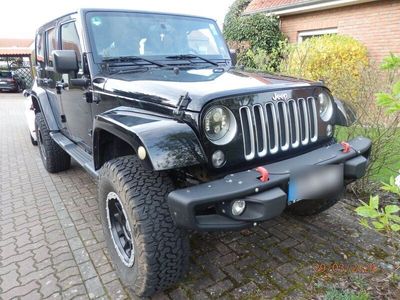 gebraucht Jeep Wrangler JKU 2,8 CRD 3,5 Zoll Fahrwerk