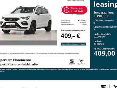 Neu Cupra Ateca VZ 300 PS (220 kW) 2025 Weiß SUV