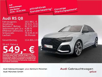 Gebraucht Audi RS Q8 Sport 600 PS (441 kW) 2022 Satellitsilber metallic SUV