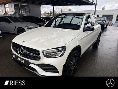 Gebraucht Mercedes GLC400d AMG 330 PS (242 kW) 2022 Designo diamantweiß bright SUV