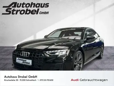 Gebraucht Audi A8 S-Line 286 PS (210 kW) 2022 Mythosschwarz metallic Limousine