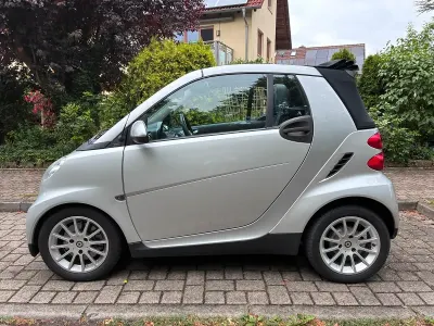 Gebraucht Smart ForTwo Cabrio Passion 45 PS (33 kW) 2008 Silber Cabrio