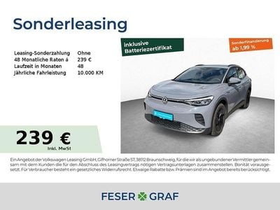 Gebraucht VW ID.4 Pure 108 kW (148 PS) 2021 Grau SUV
