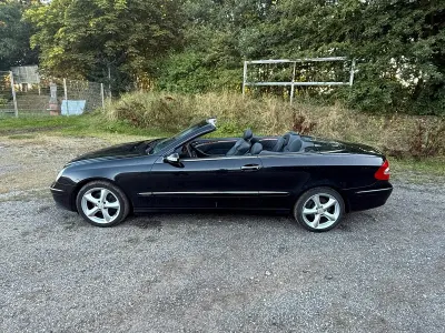Gebraucht Mercedes CLK200 2004 Schwarz Cabrio