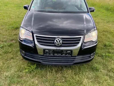 Gebraucht VW Touran 105 PS (77 kW) 2007 Schwarz Van / Kleinbus