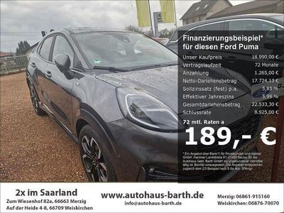 Gebraucht Ford Puma ST-Line X 155 PS (114 kW) 2022 Grau SUV
