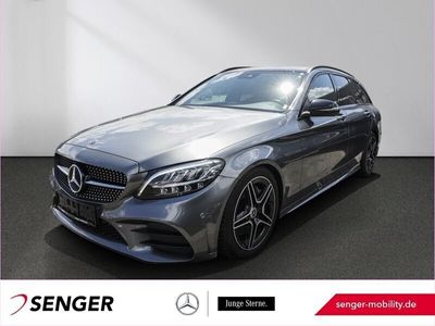 gebraucht Mercedes C300 C 300T d AMG Line Night Panorama Kamera LED AHK