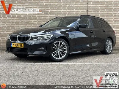 Gebraucht BMW 320e Sport Line 204 PS (150 kW) 2022 Schwarz Kombi