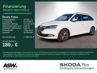 Candyweiss Gebraucht 2022 Skoda Fabia Best of Kombi | 16.330 € (Fairer Preis)