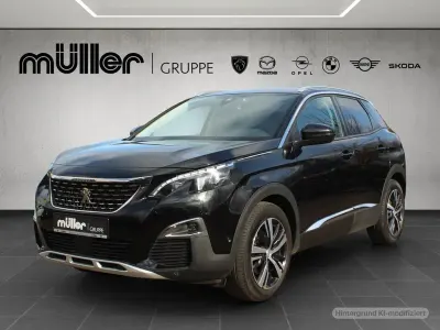 Gebraucht Peugeot 3008 Allure 131 PS (96 kW) 2020 Schwarz SUV