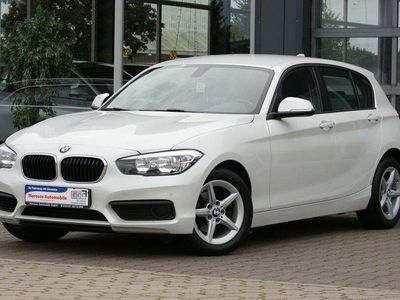 Gebraucht BMW 116 Sport Line 109 PS (80 kW) 2019 Mineralweiss metallic (metallic) Kleinwagen