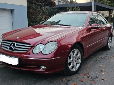 Używany Mercedes CLK240 Elegance 170 KM (125 kW) 2002 Czerwony Coupe