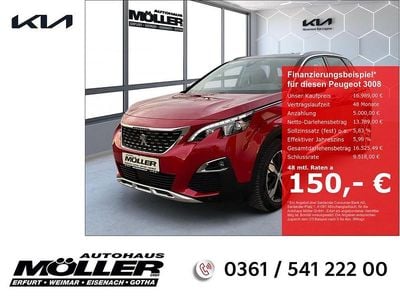 Gebraucht Peugeot 3008 Crossway 131 PS (96 kW) 2018 Rot SUV