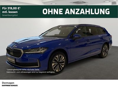 Blau Neu 2025 Skoda Superb Kombi | 47.840 € (Fairer Preis)