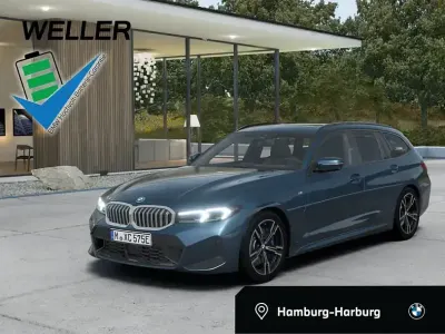 Gebraucht BMW 330e M Sport 292 PS (214 kW) 2025 Arctic race blue (blau) Kombi
