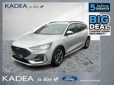 Gebraucht Ford Focus ST-Line X 155 PS (114 kW) 2024 Polarsilber metallic Kombi