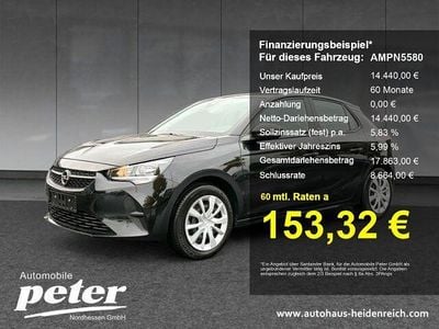 Gebraucht Opel Corsa-e Edition 100 kW (136 PS) 2022 Schwarz Kleinwagen