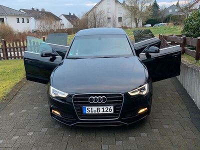 gebraucht Audi A5 Sportback 3 x Sline 1,8L Benziner 179PS Teilleder