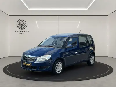 Gebraucht Skoda Roomster Plus Edition 90 PS (66 kW) 2010 Blau Van / Kleinbus