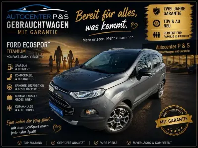 Brugt Ford Ecosport Titanium 125 HK (91 kW) 2016 Grå SUV