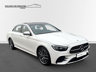 Polarweiss Gebraucht 2022 Mercedes E200 AMG line Limousine | 42.990 € (Fairer Preis)