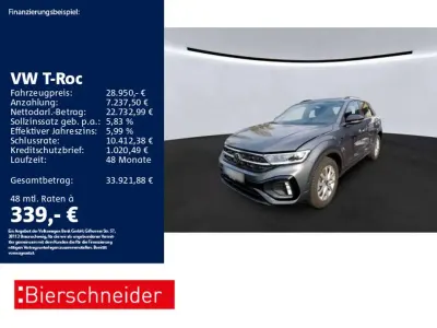 Second-hand VW T-Roc R-line 150 CP (110 kW) 2025 Gri SUV