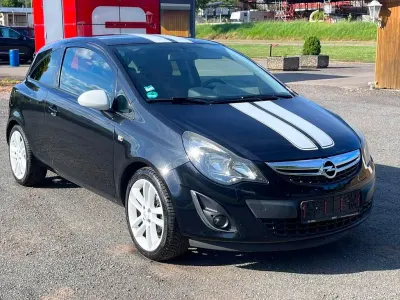 Gebraucht Opel Corsa 87 PS (63 kW) 2013 Schwarz Kleinwagen