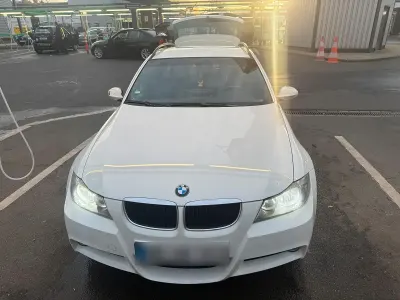 Brugt BMW 320 177 HK (130 kW) 2008 Hvid Stationcar