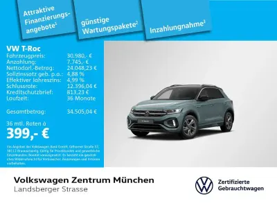 Gebraucht VW T-Roc Cabriolet R-line 150 PS (110 kW) 2025 Blau SUV