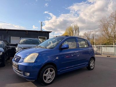 Gebraucht Kia Picanto EX 65 PS (47 kW) 2004 Blau Kleinwagen