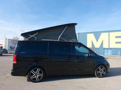 Schwarz Gebraucht 2018 Mercedes V250 Marco Polo Van / Kleinbus | 39.999 € (Guter Preis)