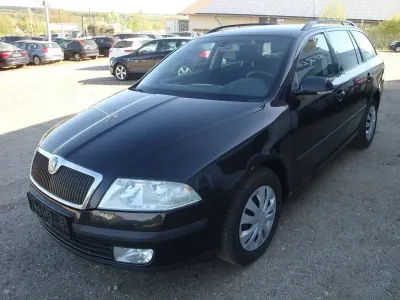 Brugt Skoda Octavia Elegance 105 HK (77 kW) 2005 Sort Stationcar