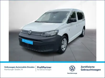Gebraucht VW Caddy Maxi Basis 114 PS (83 kW) 2023 Weiß Van / Kleinbus