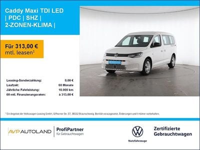 Usata VW Caddy Basis 122 CV (89 kW) 2022 Bianco Monovolume
