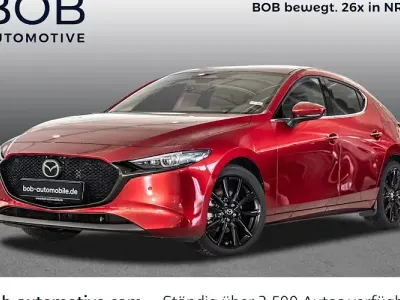 Gebraucht Mazda 3 Exclusive 186 PS (136 kW) 2024 Rot Limousine