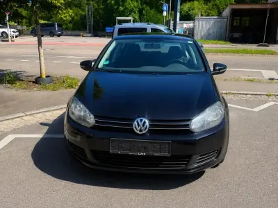 Gebraucht VW Golf VI 122 PS (89 kW) 2009 Schwarz Kleinwagen