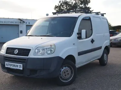 Gebraucht Fiat Doblò 75 PS (55 kW) 2008 Weiß Van / Kleinbus