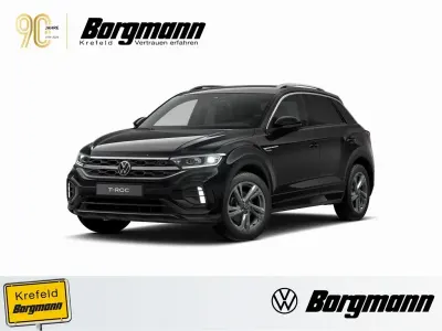 Gebraucht VW T-Roc R-line 150 PS (110 kW) 2025 Schwarz / grenadillschwarz SUV