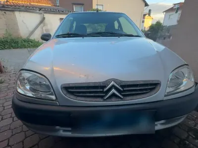 Gebraucht Citroën Saxo 2002 Silber Kleinwagen