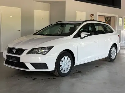 Gebraucht Seat Leon ST Reference 116 PS (85 kW) 2019 Weiß Kombi