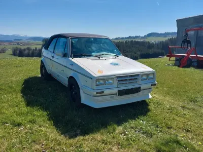 Gebraucht VW Golf Cabriolet 1986 Weiß Cabrio